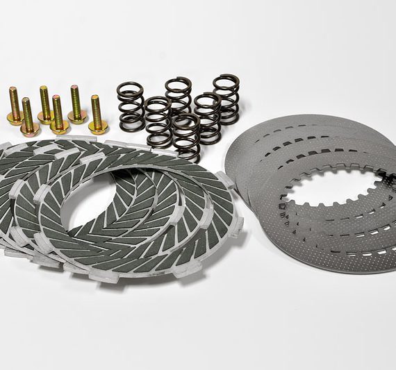 Tusk Racing Competition Clutch Kit With Heavy Duty Springs For Kawasaki Dirt Bikes, ATVs, And UTVs