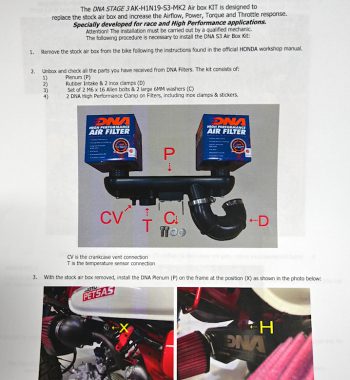 honda monkey airbox